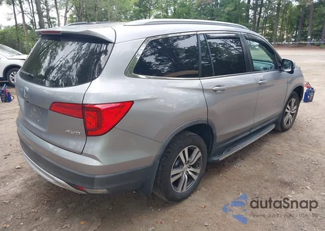 2017 Honda Pilot Ex from USA, damaged, VIN 5FNYF6H31HB029751